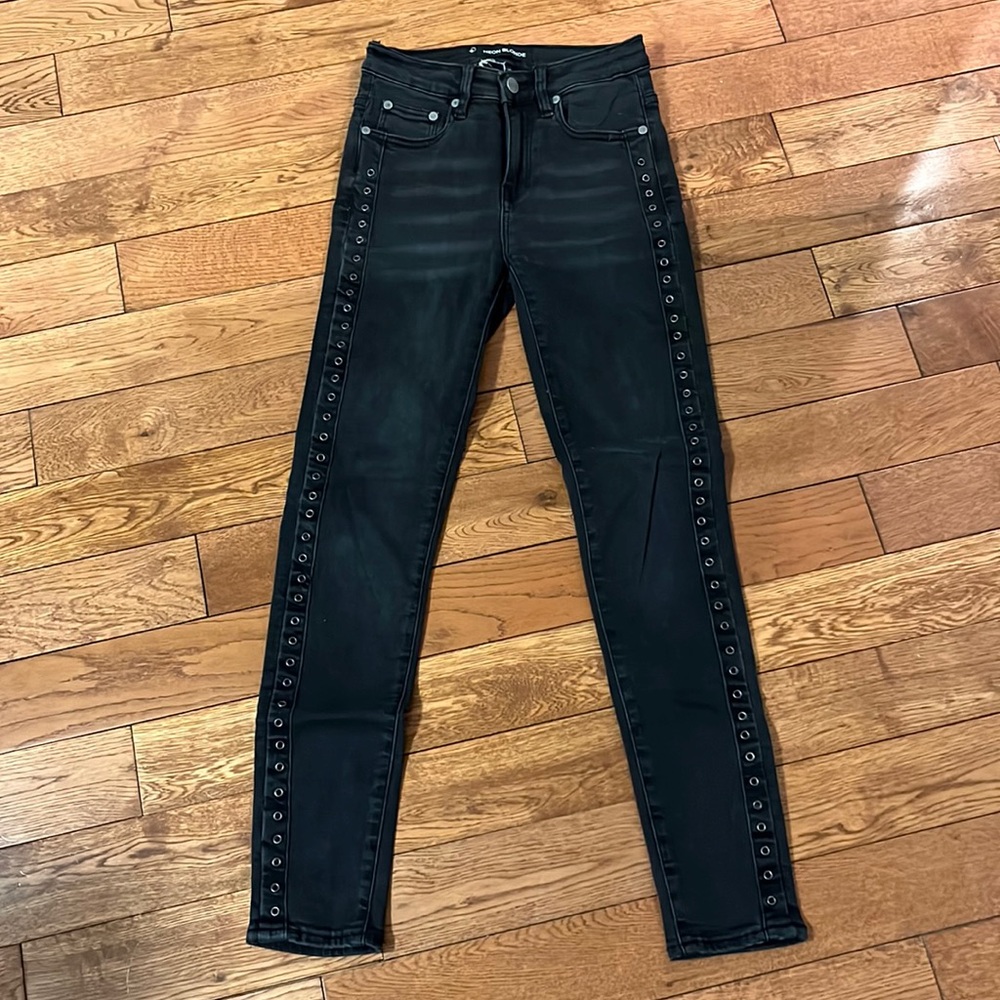 NEON BLONDE skinny jeans